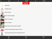 Tablet Screenshot of lifemagazin.net
